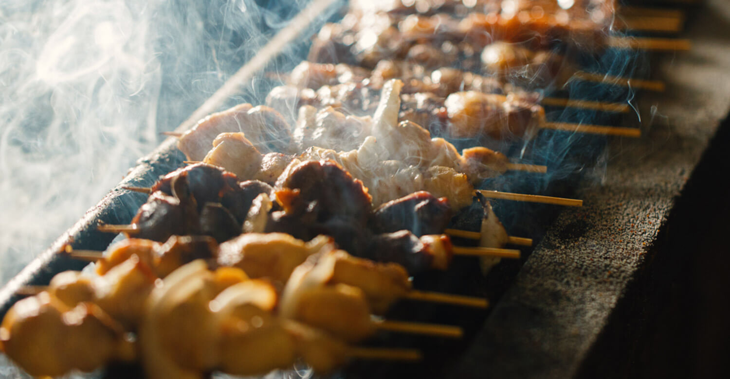 焼きシーン