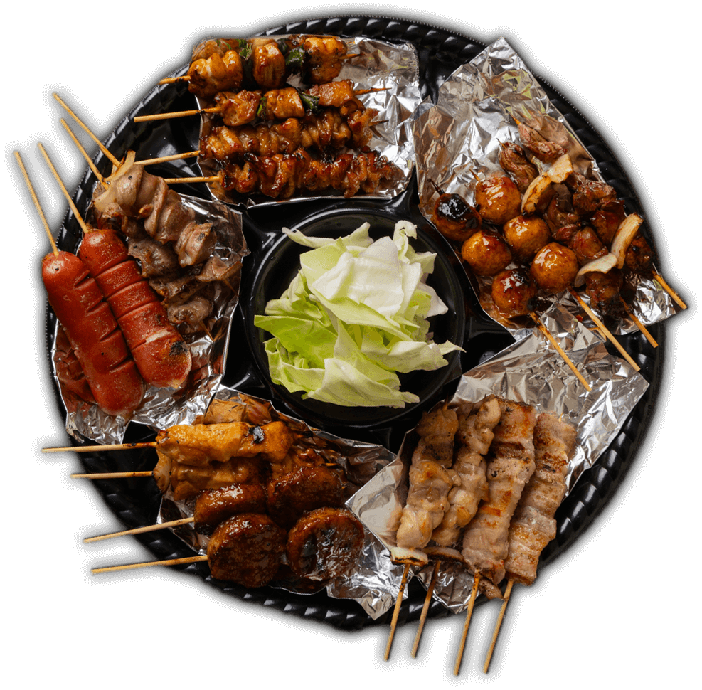 焼き鳥盛り合わせ